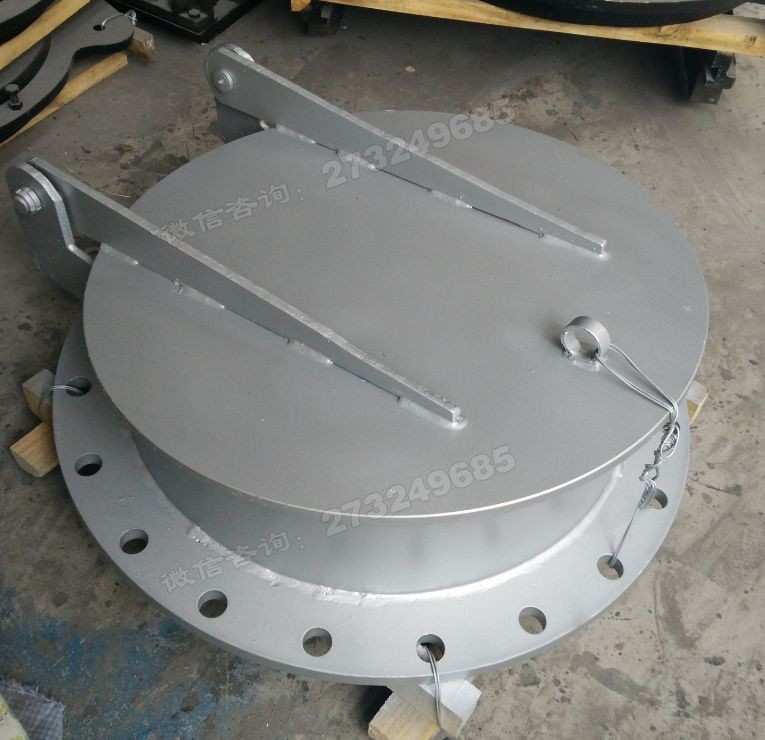 细河带吊环不锈钢拍门