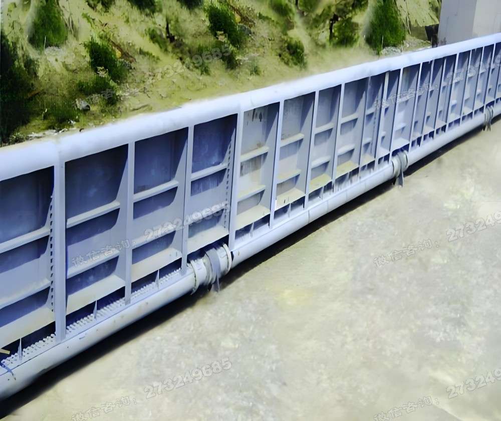 广西河道底轴钢坝