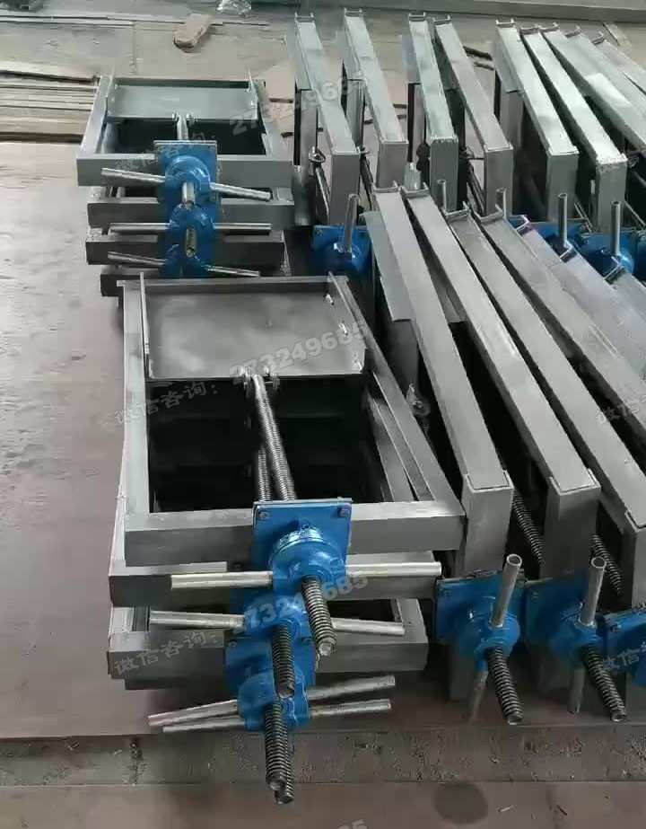 崇安多联钢制机闸一体闸门