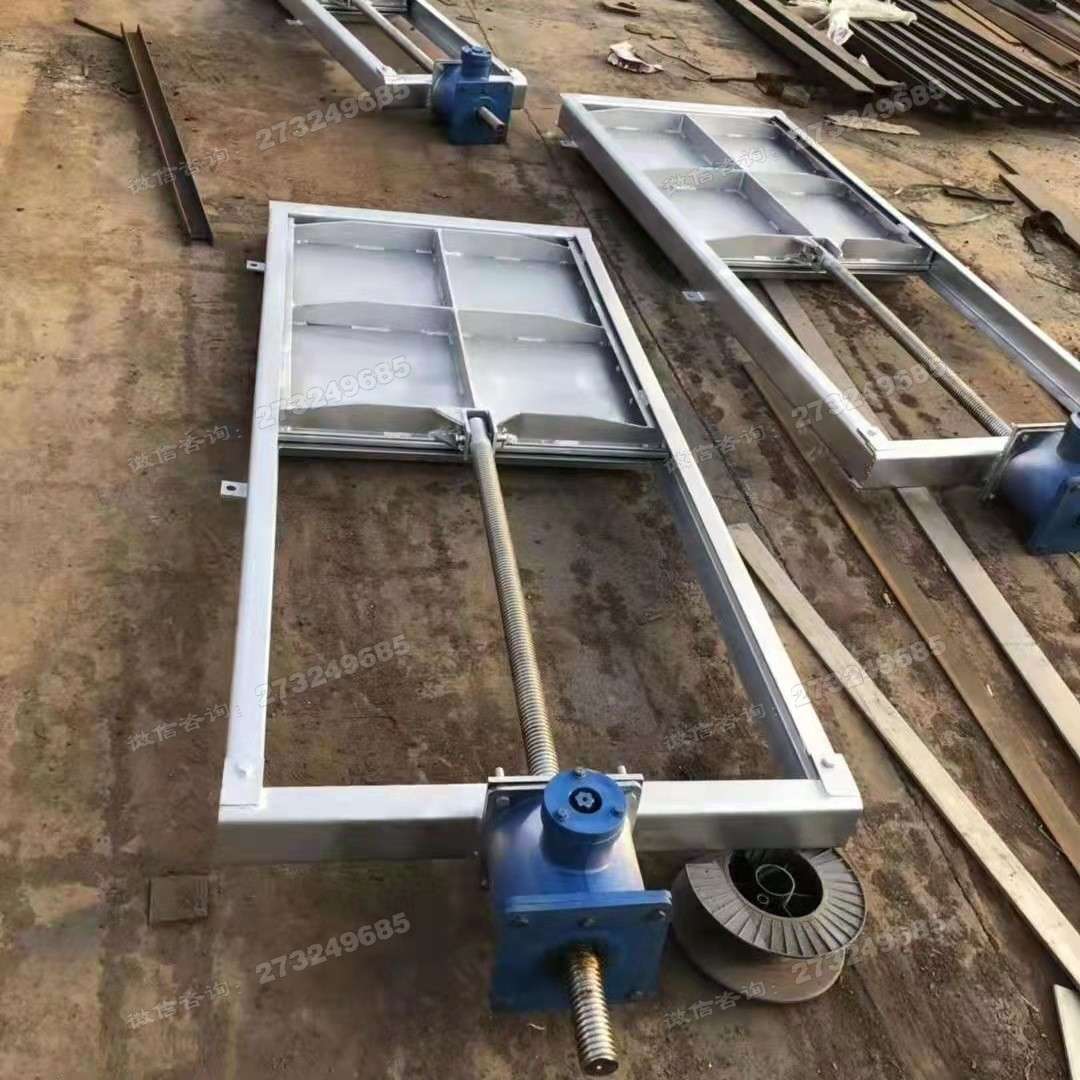 睢宁县大型钢制机闸一体闸门