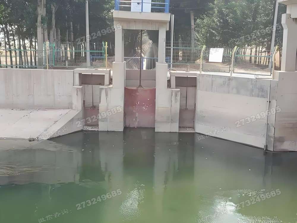 大荔县河道入口闸门