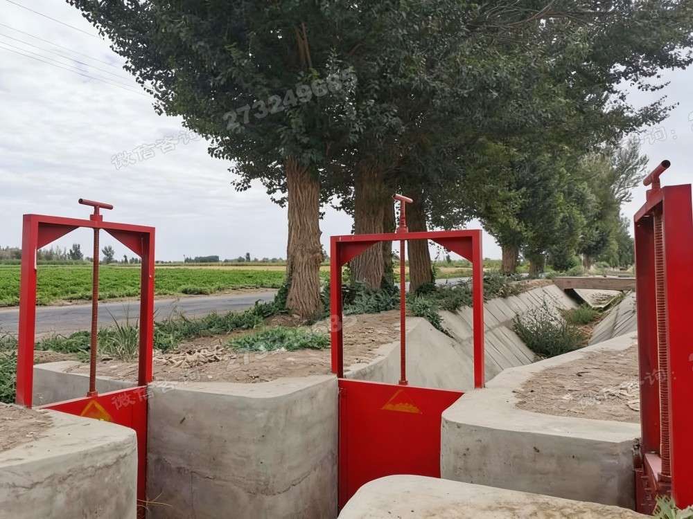细河多路铸铁闸门