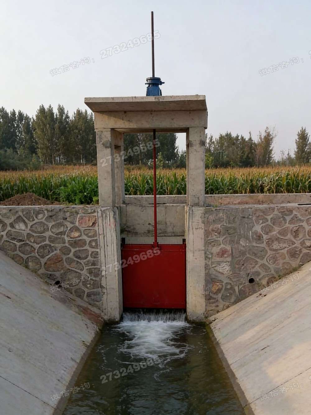 桂林玉米地铸铁闸门