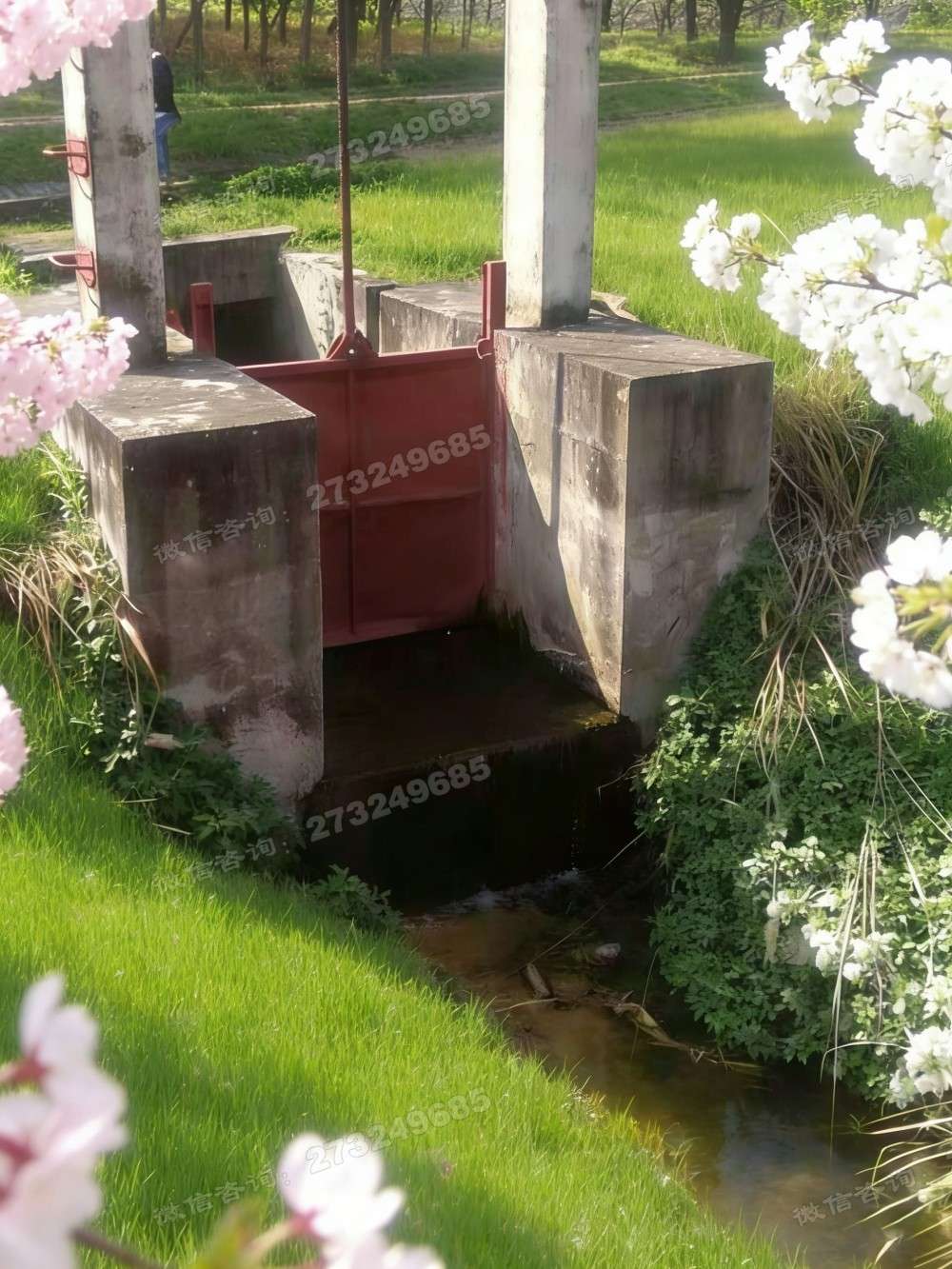 临县园林渠道铸铁闸门