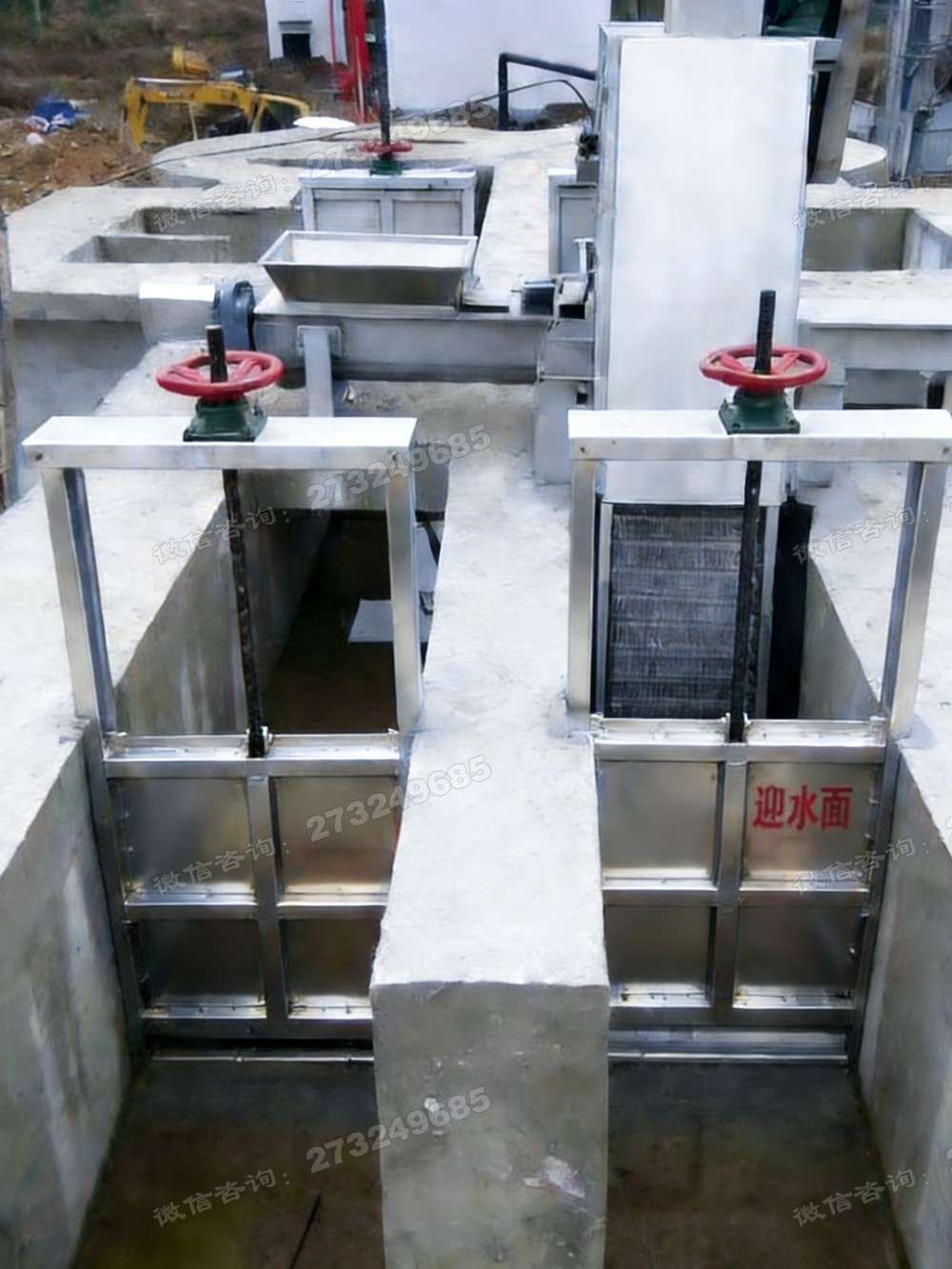 金水不锈钢双吊闸门