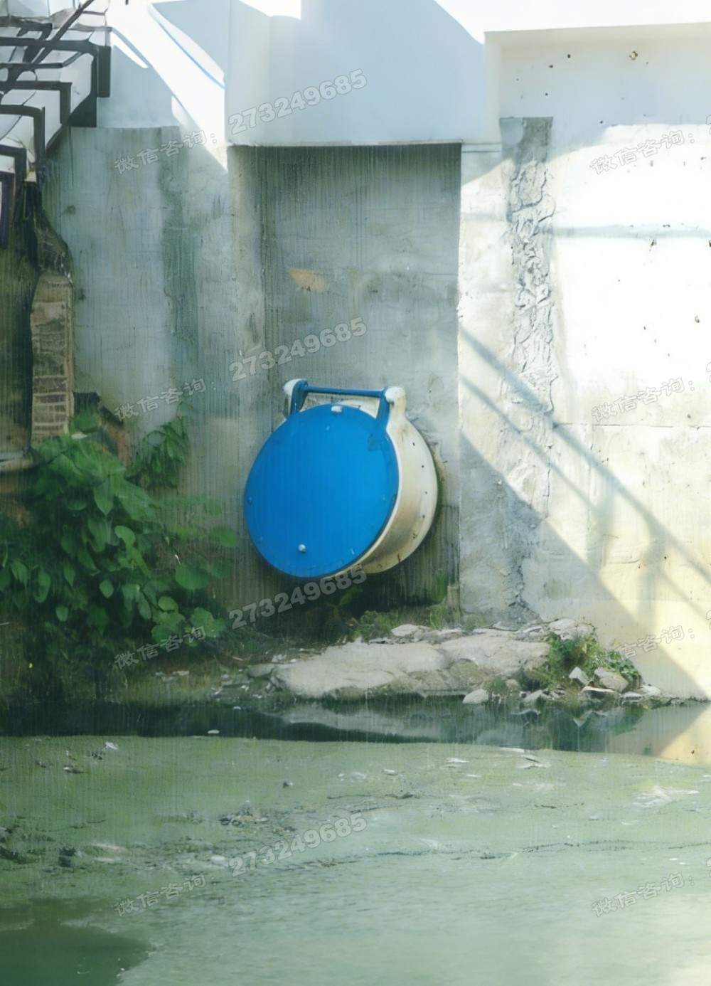 金凤河道铸铁拍门