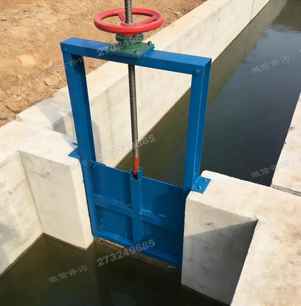 桂林方形钢制渠道闸门