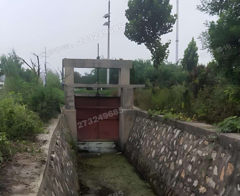 简阳路边渠道铸铁闸门