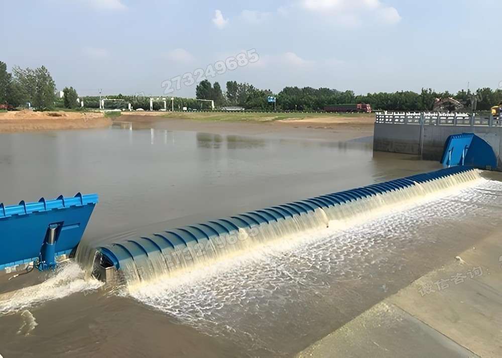临县溢流堰液压钢坝
