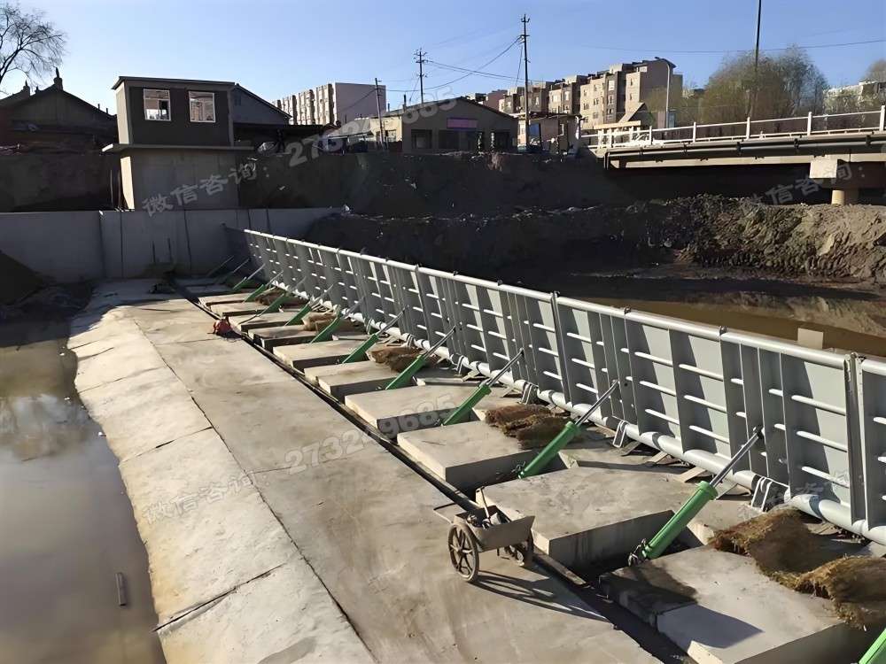 阜新县乡村河道液压钢坝