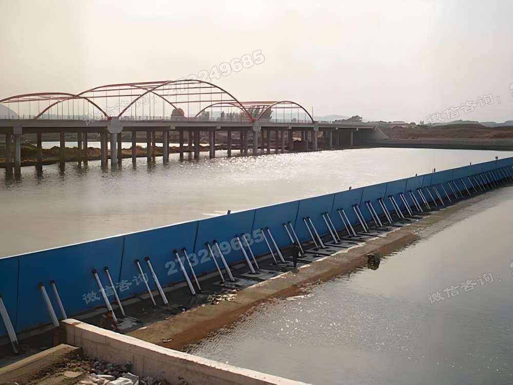 泽普县桥梁配套液压钢坝