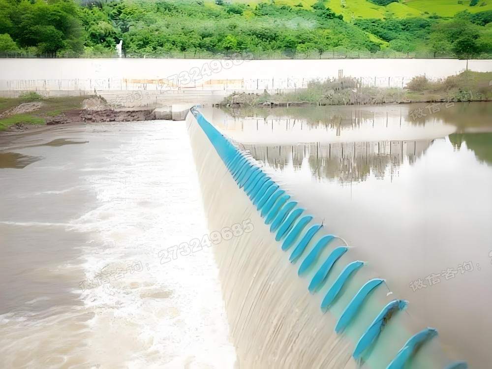 福田水库配套液压钢坝