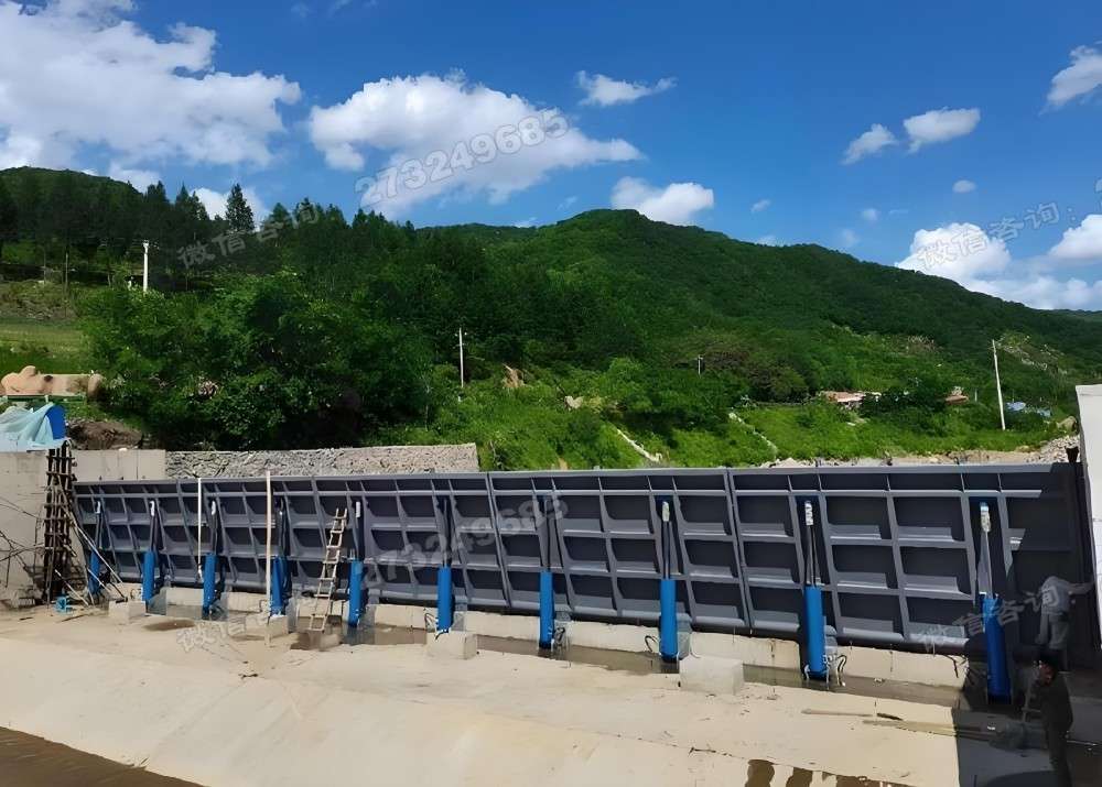 南雄深灰色液压钢坝