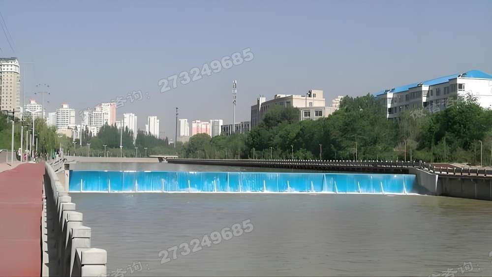 龙泉驿城市水景液压钢坝