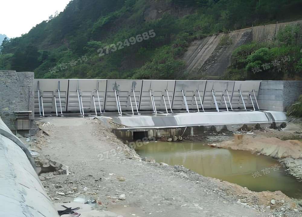 南平峡谷河道液压钢坝