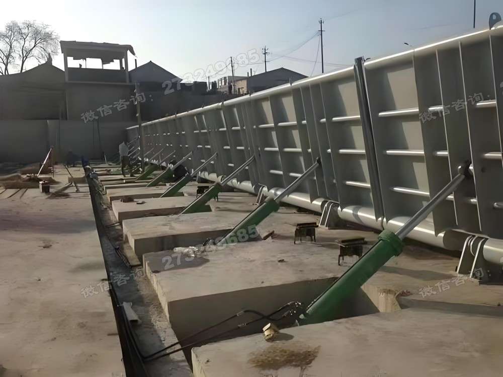 通化防洪排涝液压钢坝